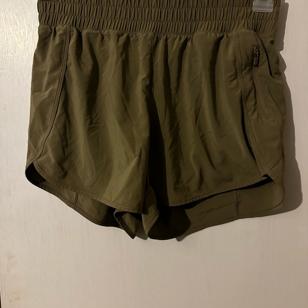 Olive Green Women's Shorts